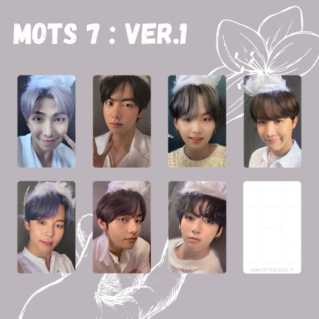 [UNOFFICIAL PHOTOCARD] BTS - Map of the Soul 7