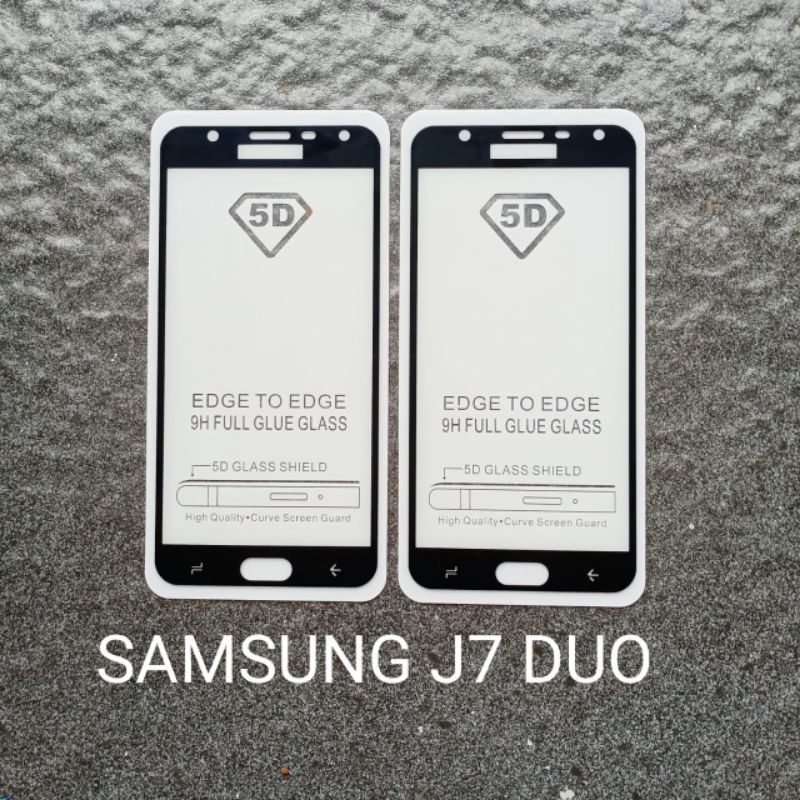 Tempered glass Samsung J7 Duo . J7 2018 . S7 G930 . S9 full layar anti gores kaca screen guard pelindung layar