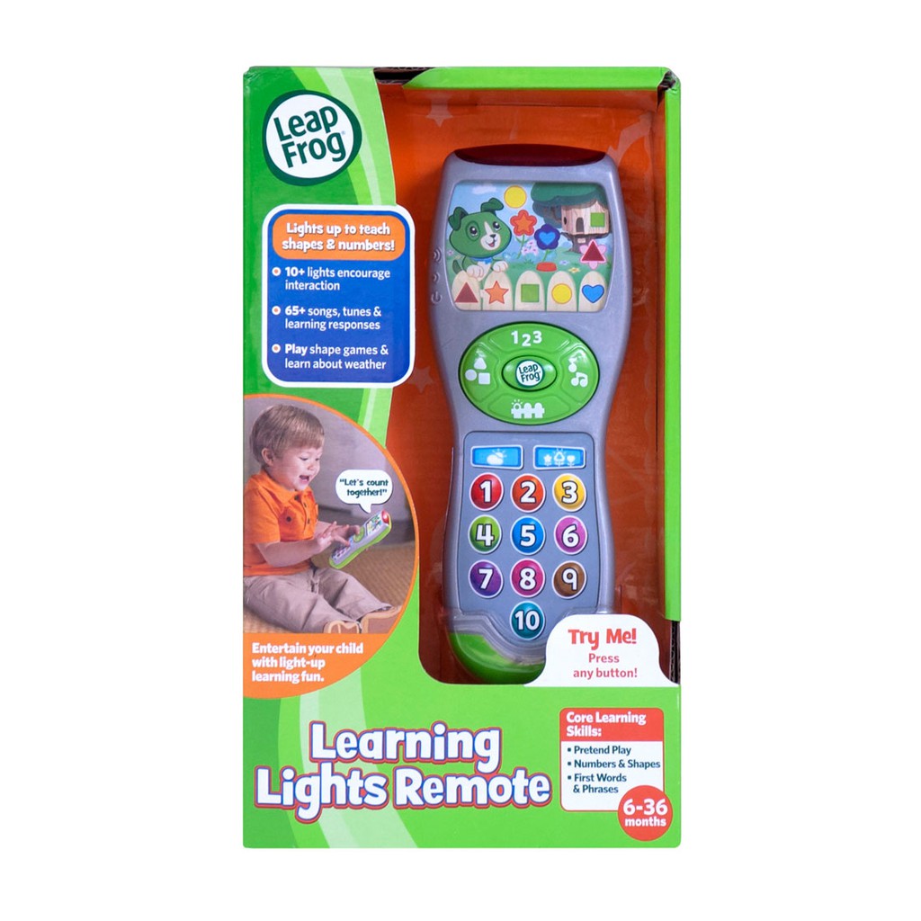 Leap Frog Learning Lights Remote Mainan Bayi Balita