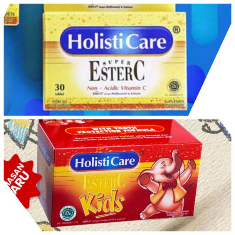 Holisti Care Super Ester C 1000 Kids isi 30 90 tablet Holisticare