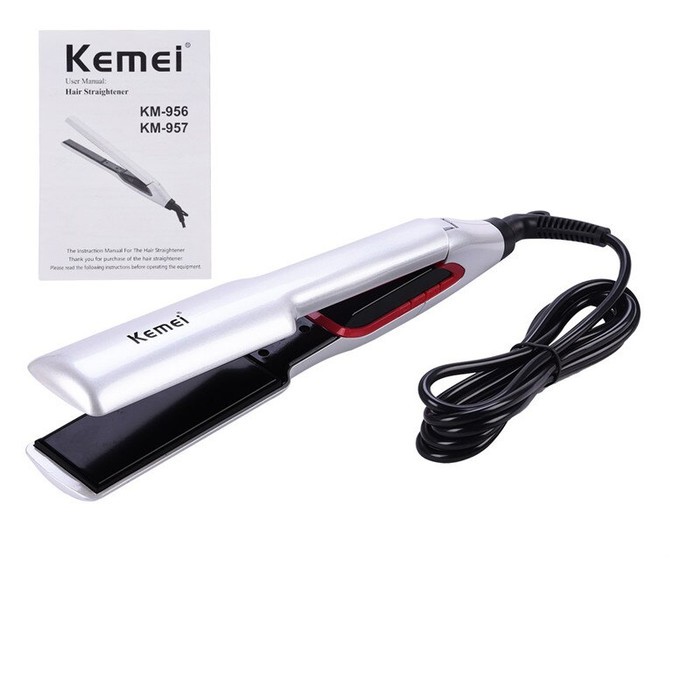 Kemei Hair Straightener KM-956 Temperature lcd