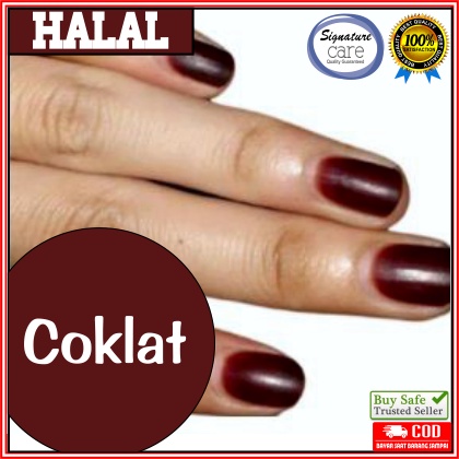 (4 ml) Kutek Bubuk Pacar kuku Arab Original HALAL Tanpa Campuran Tahan lama murah Bagus Impor