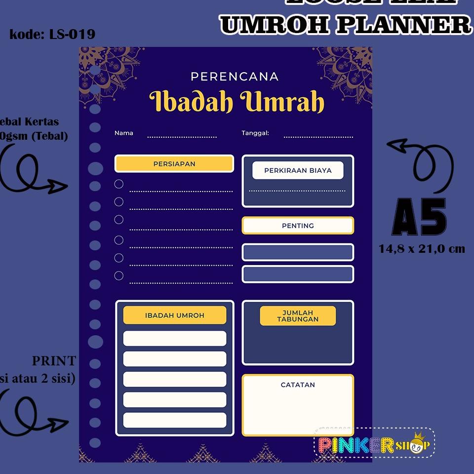 

6n1Mb--LS-019 The power of kertas binder isi binder loose leaf karakter catatatan savings A5_15 lembar 1 sisi