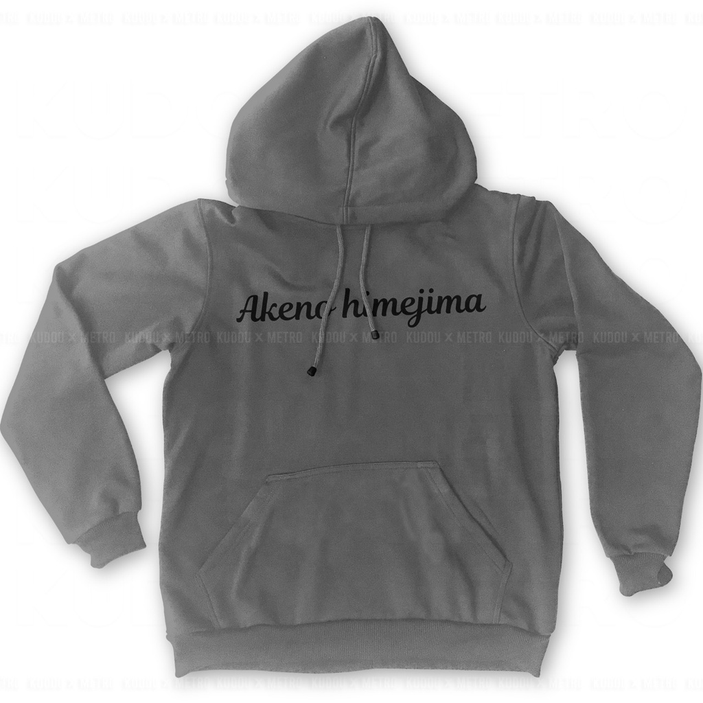 Hoodie Akeno Himejima High School DxD Anime Manga Premium Unisex