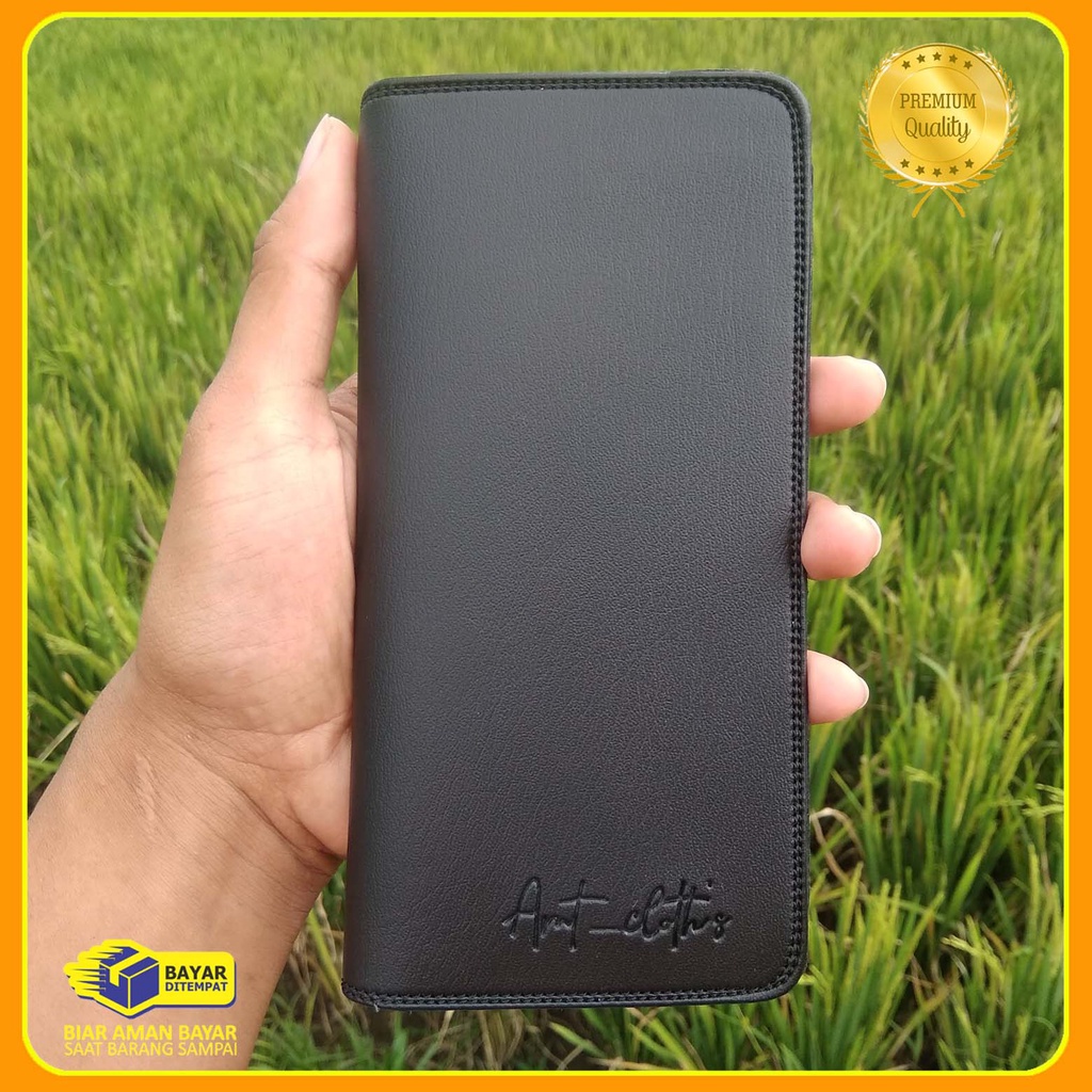 JUNI MANTUL SALE! Dompet lipat Pria panjang Bahan premium