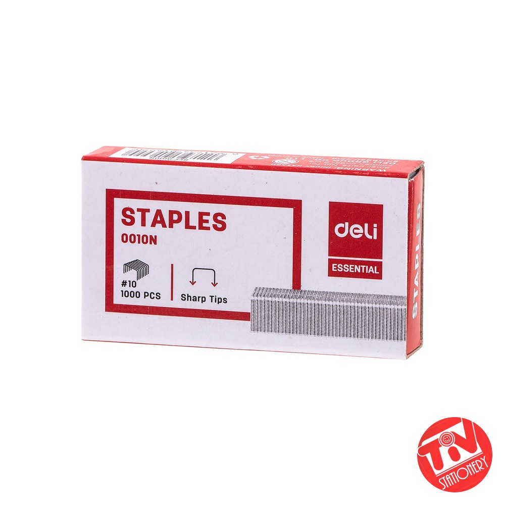 

Isi Staples Deli 0010N No.10 (1000 staples)