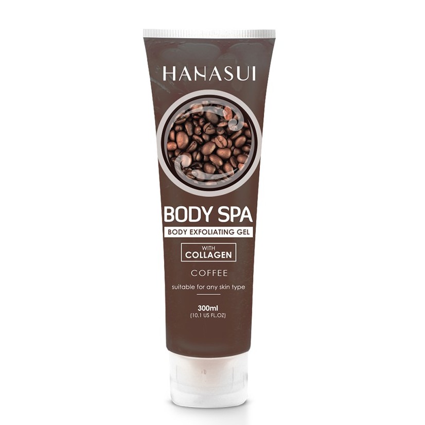Hanasui Body Spa Peeling Gel Coffee Peluntur Daki BPOM Original