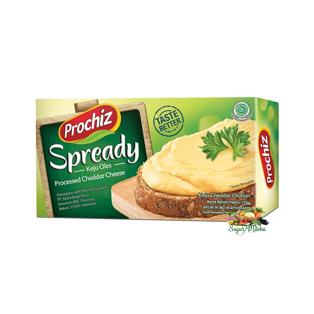 

Keju Prochiz Spready 170 gram - Pasar Online Bandung