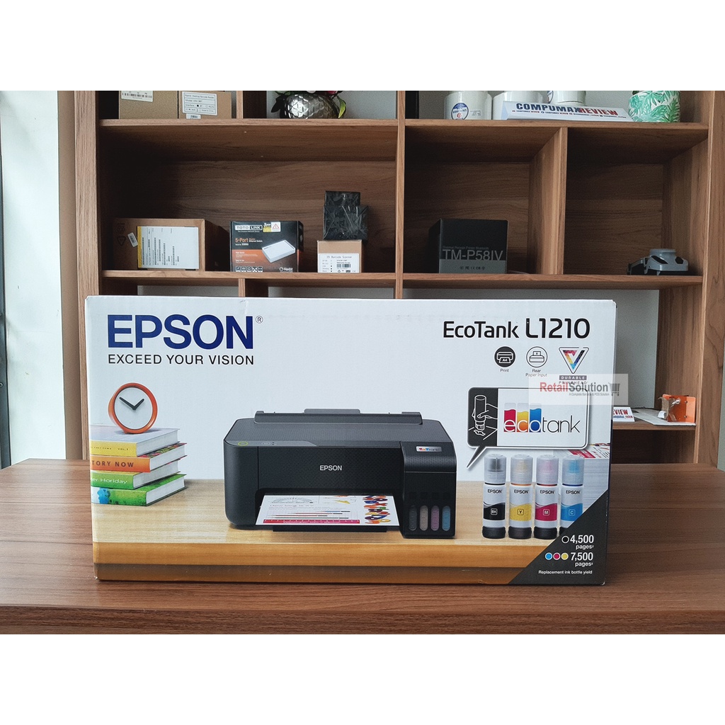 Printer Infus Tanki Warna A4 - Epson L1210 Pengganti Epson L1110 L310