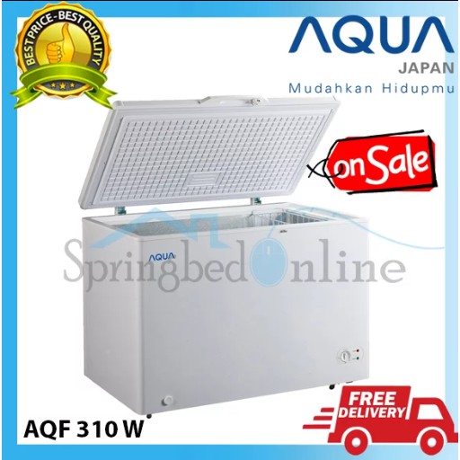 Aqua AQF 310 W Chest Freezer 310 L Garansi Resmi