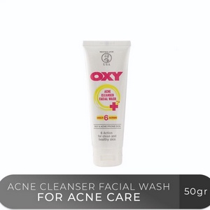 ⭐BAGUS⭐ OXY Acne Cleanser Facial Wash 50/100gr | Facial Wash For Acne Care | Sabun Wajah