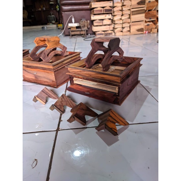 Sangkar Burung Pleci PCMI Kayu Sonokeling