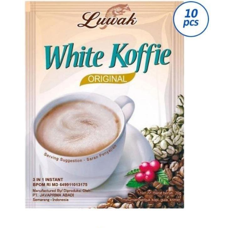 

| 1.1 F⚡ash sale | COD | LAUNCHING WHITE KOFFIE Kopi Luwak 10 sachet [ORIGINAL]