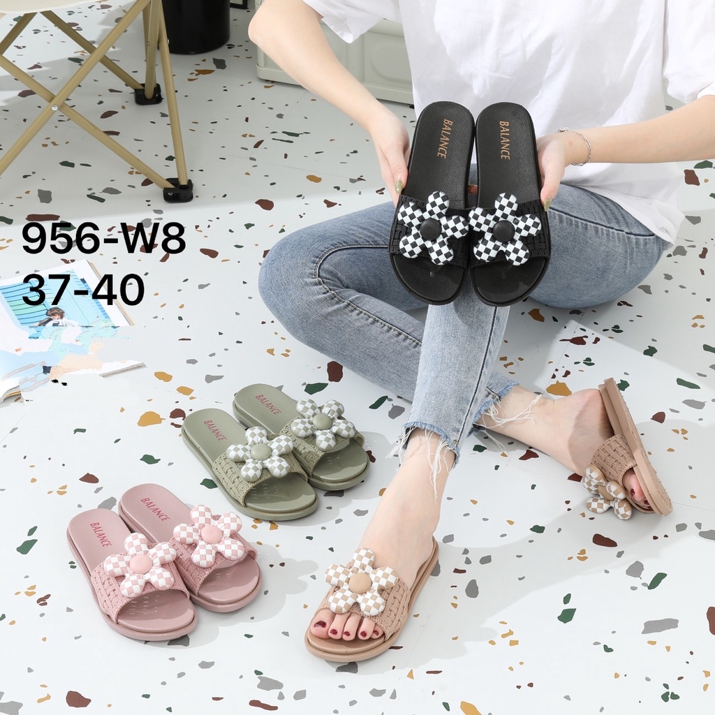 Sandal Wanita Jelly Selop Balance 956-W8