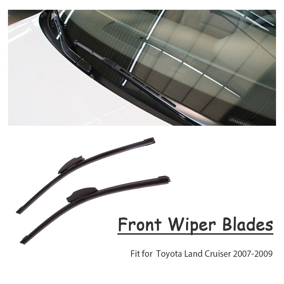 1 Set Karet Wiper Kaca Depan Mobil Untuk Toyota Land Cruiser 2015 2014 2013-2002