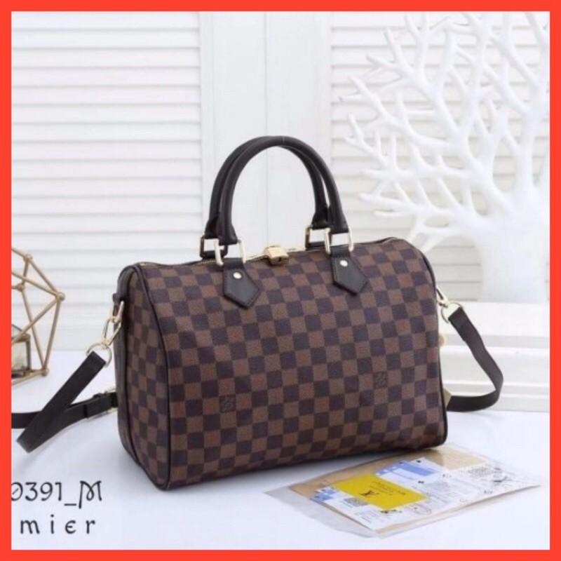 TAS WANITA TOP HANDLE / SELEMPANG FASHION SPEEDY UK 30 ADA NO SERI LV M40391