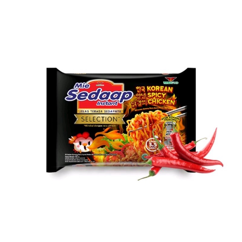 

Mie Sedap Korean Spicy Chiken