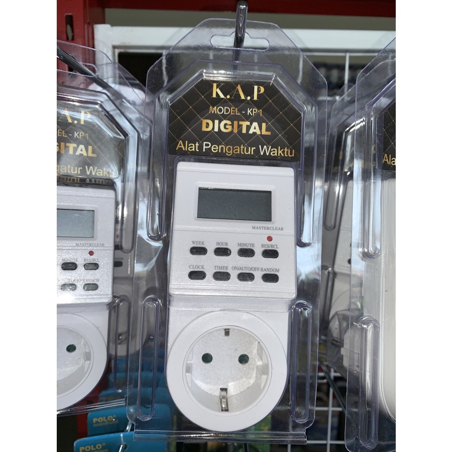 Timer digital AC KAP + colokan