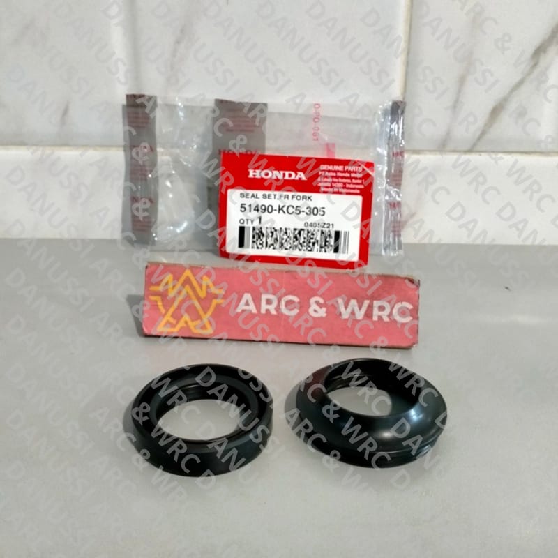 (100% Ori ) Seal Shock Sil Sok Depan Honda GL Max / Tiger Keren Bos