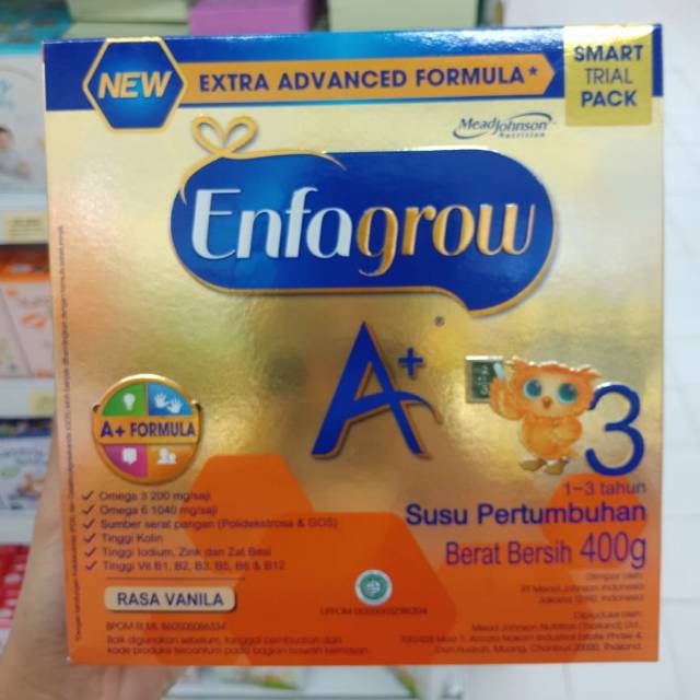 

Enfagrow A+3 Vanila 400gram