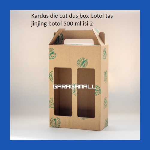 

Kardus packing dus hampers kardus box botol tas jinjing botol 500 ml isi 2 kardus packaging botol (isi 10 pcs)