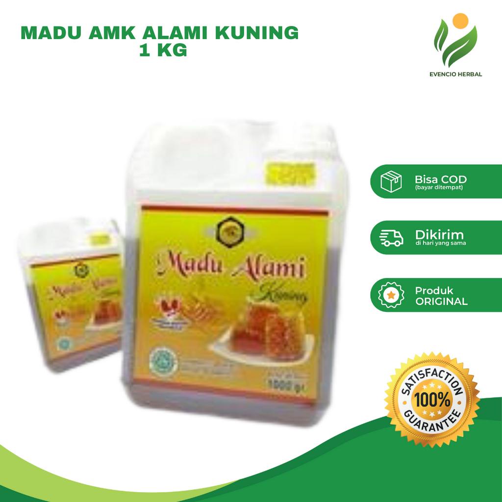 

AMK - Madu Alami Kuning AMK Madu Murni Asli 100% 1kg