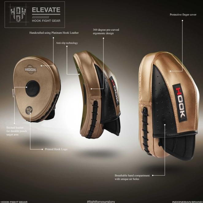 Focus Pad Muay Thai Hook, Muay Thai Pad, Kick Pad, Muay Thai Target