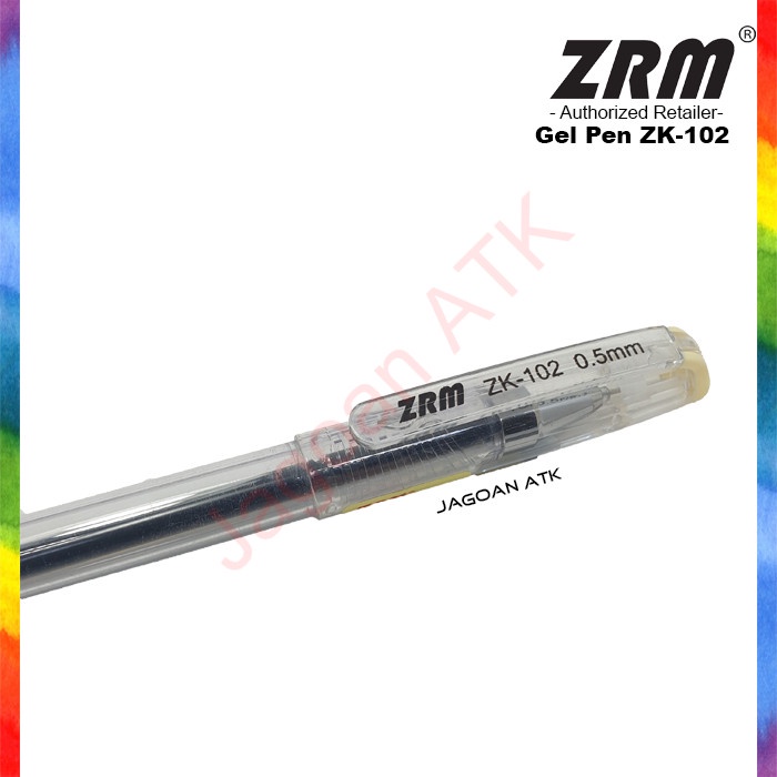 

Sale!!! Gel Pen Zk-102 (Mata Jarum 0.5) Isi 12 Pcs Warna Hitam Diskon