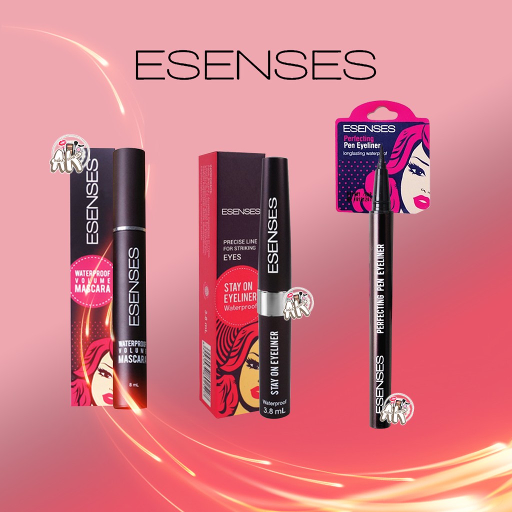 Esenses waterproof mascara / eyeliner / eyeliner pen BPOM