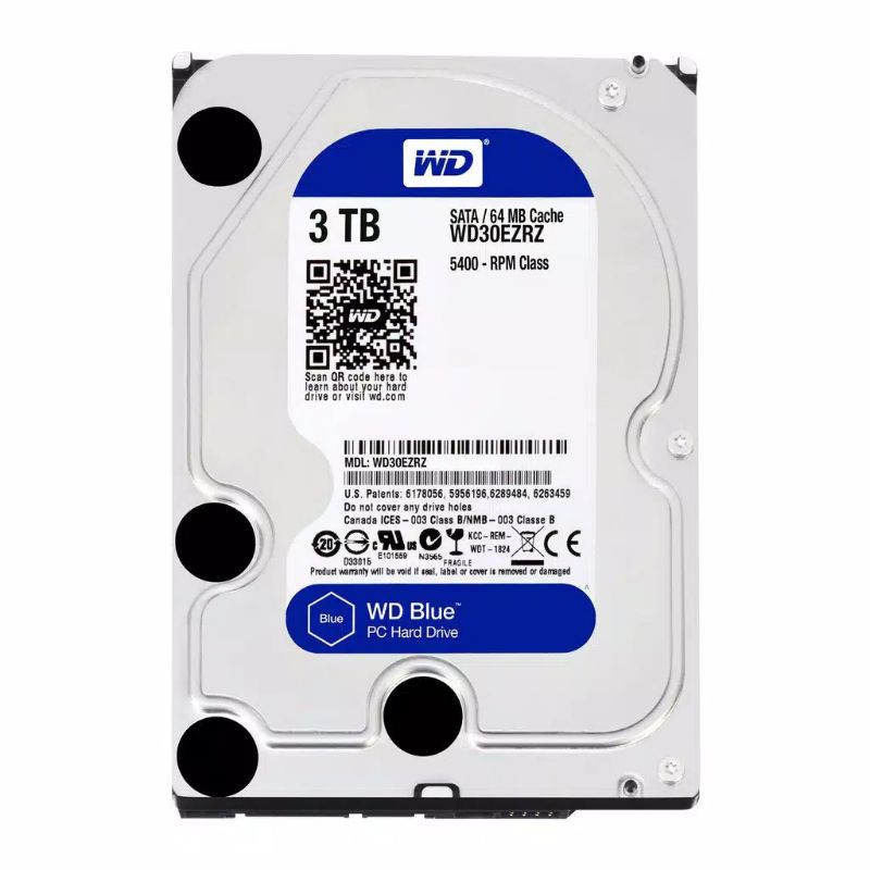 WD blue HDD 3TB
