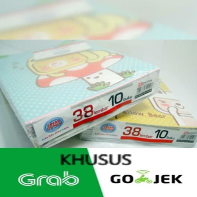 

Buku Tulis Sinar Dunia / SIDU isi 38 Lembar ( Khusus Gosend dan Grab ) BERGARANSI