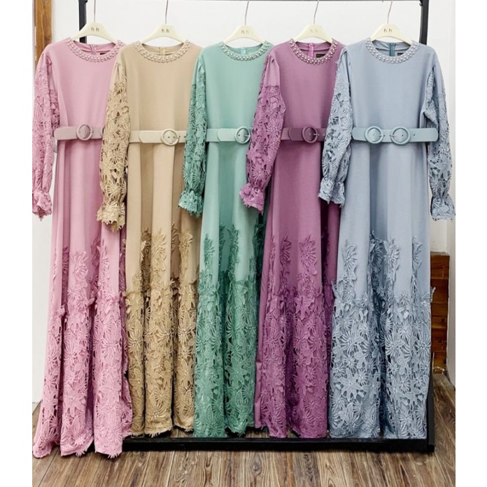 DALVEREN DRESS/GAMIS LEBARAN CHERIES IMPORT PREMIUM