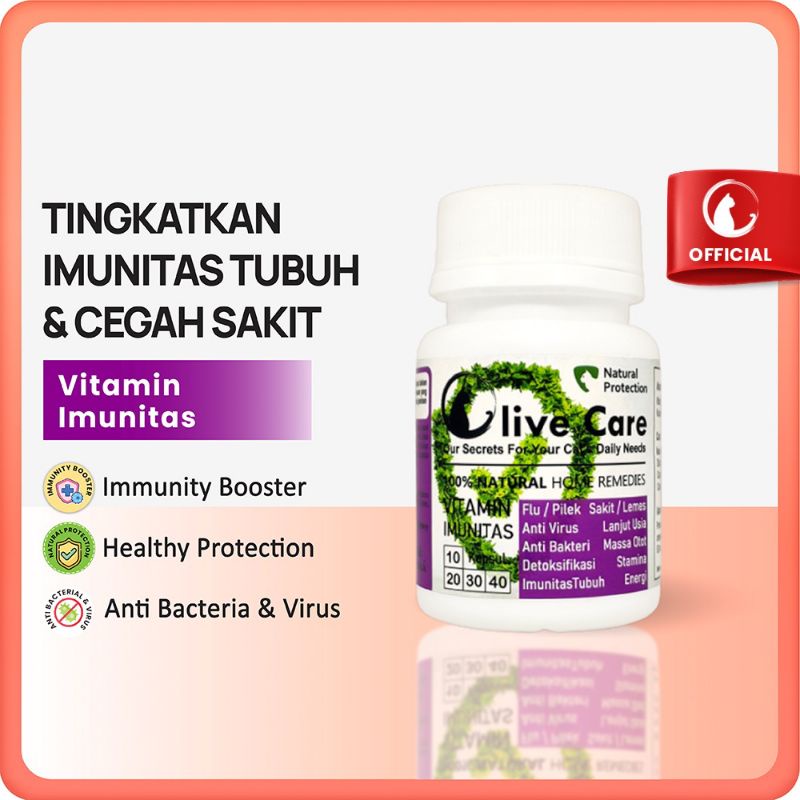 Vitamin Kucing Olive Care Ecer Imun Tingkatkan Imunitas Tubuh dan Cegah Sakit Ord 4