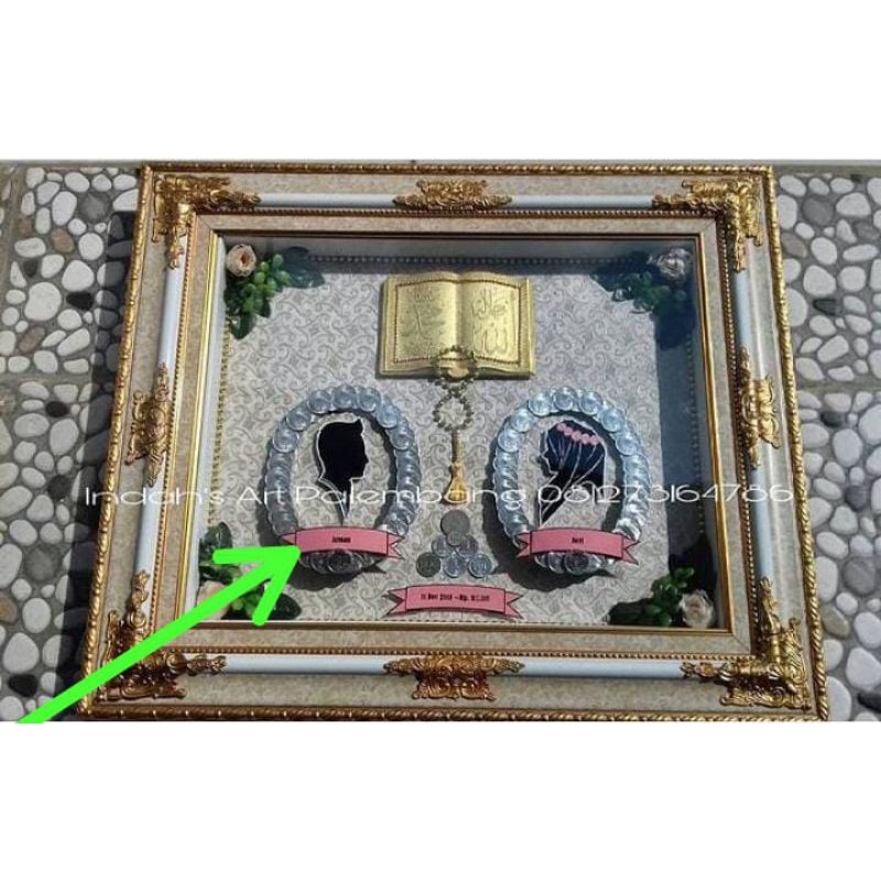 

cetak print kertas foto pita pink custom