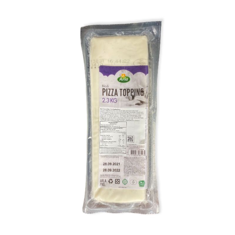 

Mozzarella Arla Blok Topping Pizza 2.3 KG