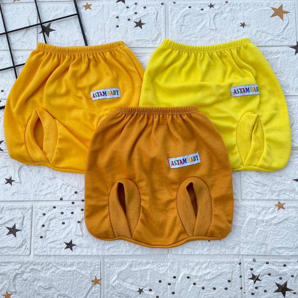 3 Pcs Celana Pop Bayi Celana Kacamata Bayi Baru Lahir Asyam Baby