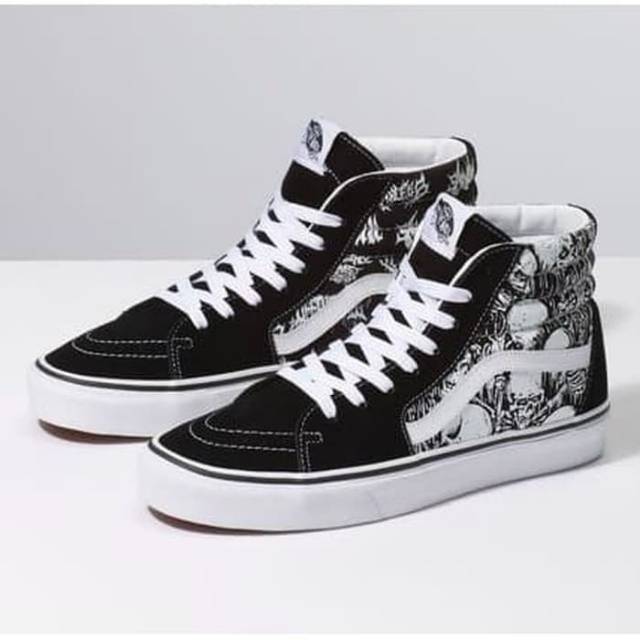 vans sk8 hi skull