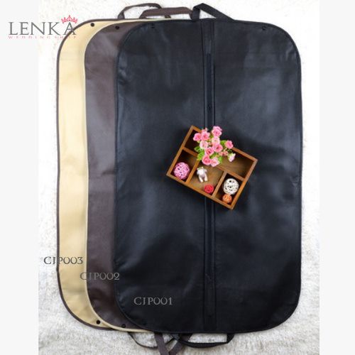 [SIAP KIRIM] PELINDUNG JAS COAT COVER BAJU PENGANTIN PESTA WOVEN CJP003