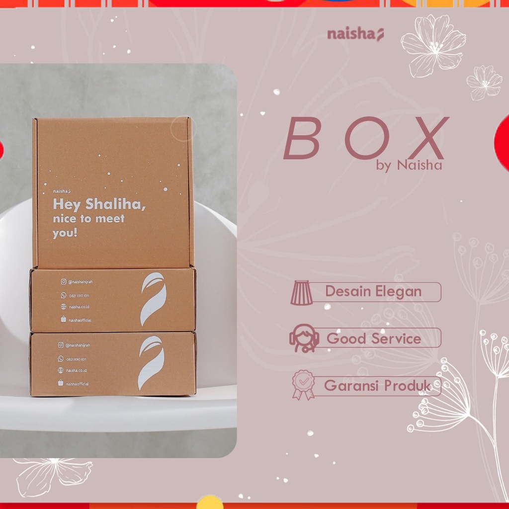 

Box / Kardus / Kotak / Packaging / Packing / Box Gift By Naisha