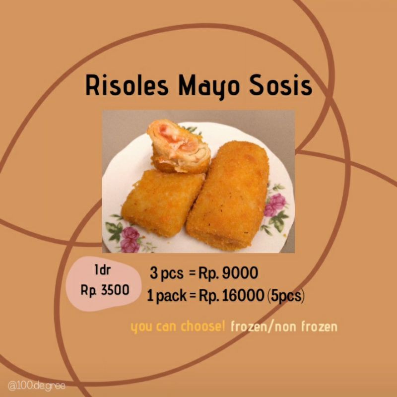 

Risol mayo sosis