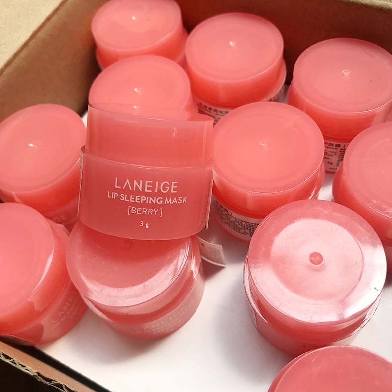 LANEIGE Lip Sleeping Mask Berry / Moisturizing Lip Balm / Pelembab Bibir 3g