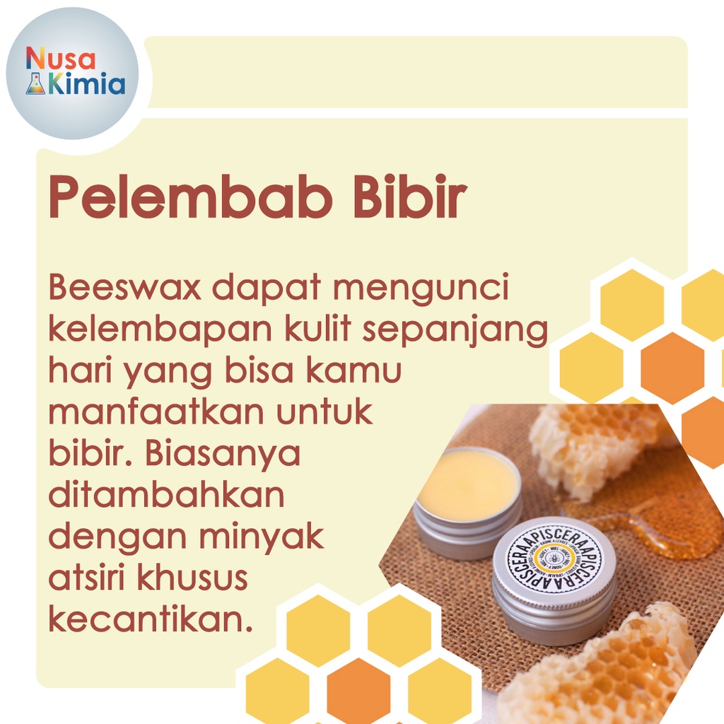 Beeswax Murni Butiran - Lilin Lebah 100 gram