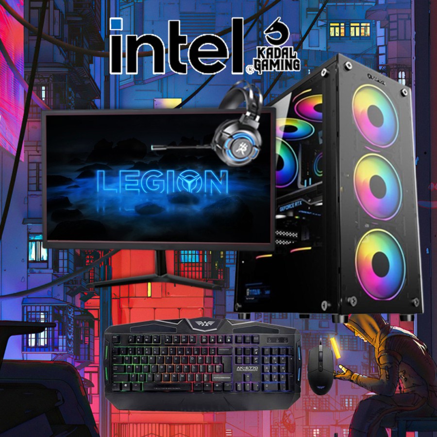 PC Gaming Intel Core i5 3470 VGA GTX 750Ti 4GB Vram Komputer Full Set