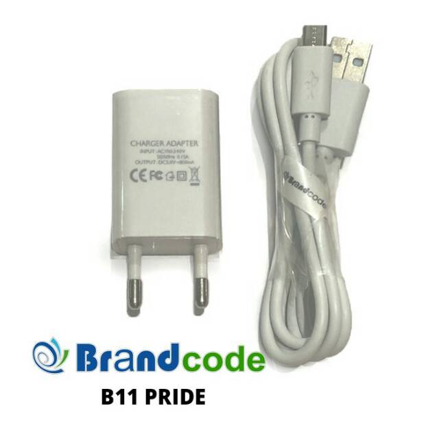 Charger Adapter Brandcode B11 Pride Original 100 Non Pack Shopee Indonesia