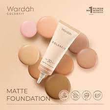 WARDAH COLORFIT MATTE FOUNDATION 25 ML @MJ