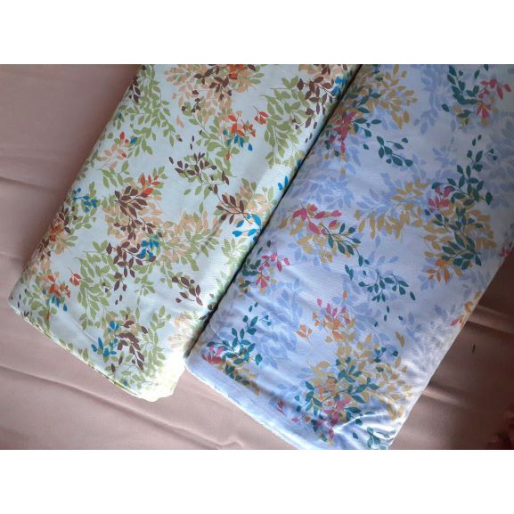 Kain Katun Jepang Tokai Motif Daun kecil