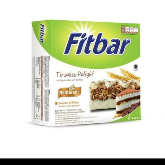 

Fitbar Tiramisu per box isi 5pcs