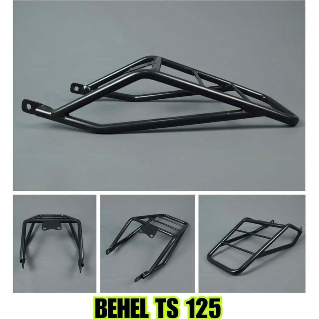 BEHEL BAGASI BESI BELAKANG SUZUKI TS 125 MODEL ORIGINAL BESAR