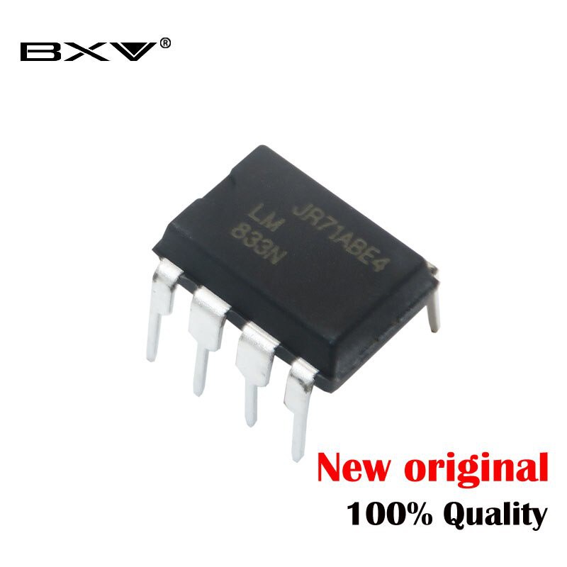 10pcs Ic Lm833N Dip8 Lm833 Dip 833n Dip-8