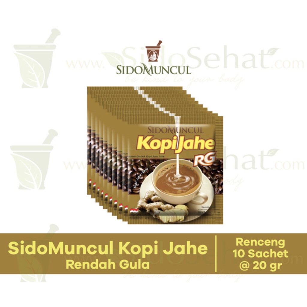 Sidomuncul Kopi Jahe 10's / pack